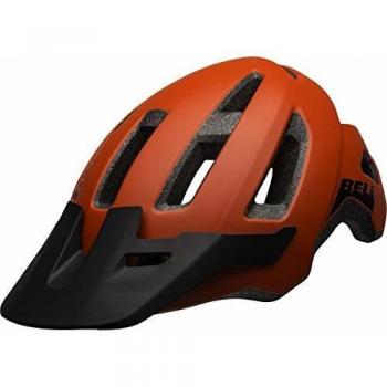 BELL Nomad Casco para Bicicleta de montaña, Hombre, Rojo Mate y Negro, Talla única
