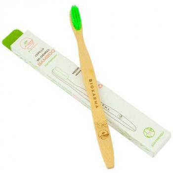Cepillo de Dientes Bamboo Normal Medio - Biokarma