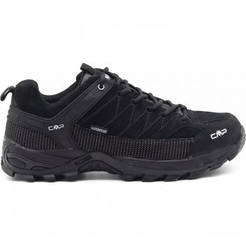 Zapatillas de Senderismo CMP Rigel Low WP 3Q13247 Negras para Hombre