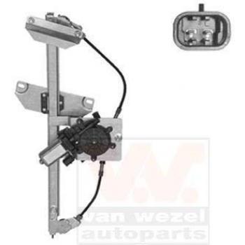 Elevalunas eléctrico VAN WEZEL 5304261, compatible con modelos específicos de vehículos, fabricado con materiales de alta calidad, fácil instalación, diseño preciso para ajuste perfecto y funcionamiento silencioso