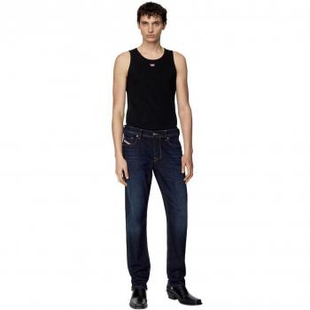 Diesel Men's 1986 Larkee-Beex Tapered Stretch Jeans - Navy Blue, Size 32 Waist / 32 Leg