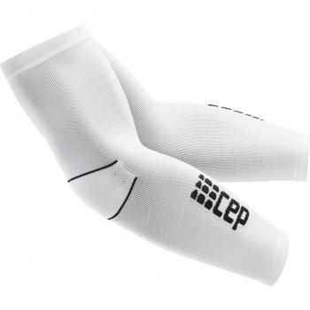CEP Compression Arm Sleeves - Unisex, White, Size III