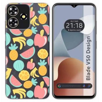 Funda de Silicona para Zte Blade V50 Design 4G con Diseño de Frutas 02