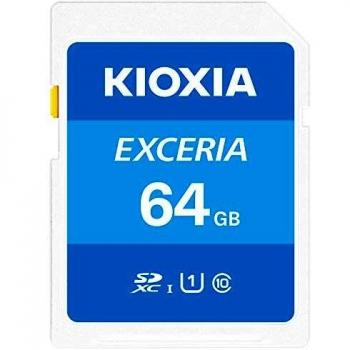 Kioxia Exceria 64GB SDXC UHS-I Class 10 Tarjeta de Memoria