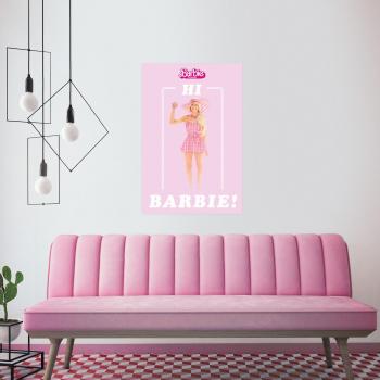 Póster Barbie The Movie Hi Barbie!