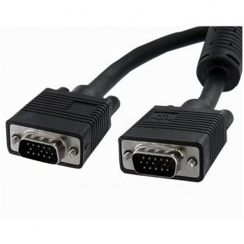 StarTech.com 15m Coax High Resolution Monitor VGA Cable - HD15 M/M, Cable length: 15 m, Connector 1: VGA (D-Sub), Connector 2: VGA (D-Sub), Weight: 1