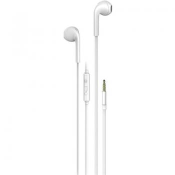 Auricular botón Vivanco 61741 cable plano con micrófono