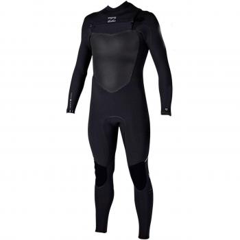 2016 Billabong Furnace X 5/4mm Chest Zip Steamer Wetsuit BLACK Z45M02 Sizes- - ExtraLarge