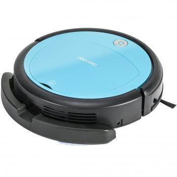 Cecotec Robot Aspirador Conga Slim Wet. 4 en 1: Barre, aspira, pasa la mopa y friega. Programable. 5 modos de limpieza. Itech. Base de carga. Gran potencia.Filtro HEPA. Batería de litio 120 min.