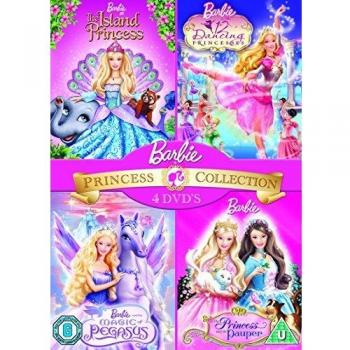 Colección de Princesas Barbie 2012 - DVD 4 Discos Región 2