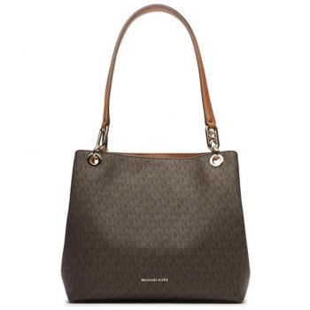 Bolso de hombro Kensington tote Michael Kors Mujer - Marrón Talla Os con logotipos