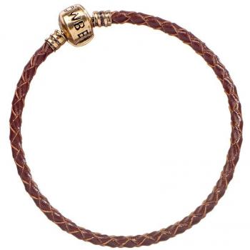 Carat - FantBeasts Pulsera de cuero marrón 21 cm.