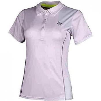 Dunlop 71373 Polo, Blanco, M Womens