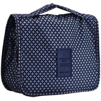 foerteng nueva bolsa de cosméticos Toiletry Kit de viaje organizador impermeable colgante cosméticos bolsa de aseo muchos colores disponibles azul oscuro