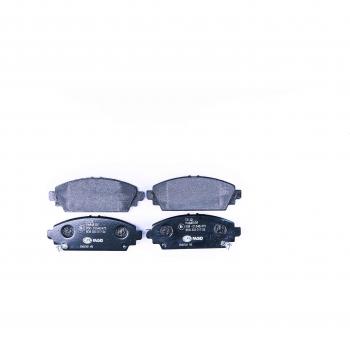 Juego de pastillas de freno HELLA con advertencia acústica para Honda Accord y Civic - 4 pastillas por set - 8DB 355 017-261