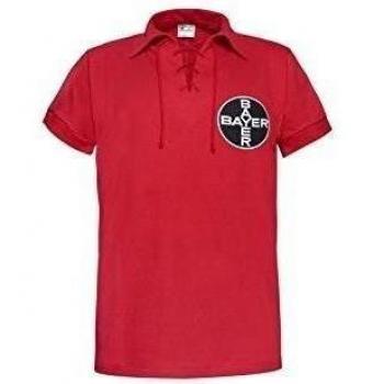 Bayer 04 Leverkusen Retro Camiseta, rojo, extra-large