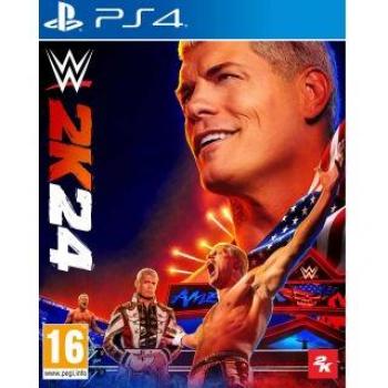 WWE 2K24 - Juego de Lucha para PlayStation 4 con clasificación PEGI 16+