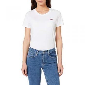 Levi's Perfect Tee, Camiseta Mujer, Blanco