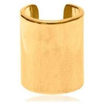 Pendiente ear cuff Cronos para hombre de Plata de Ley 925 bañado en oro