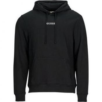 Guess Roy Black Hooded Sweatshirt - Regular Fit, Casual Cotton, Men's XL