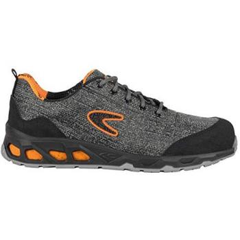 Zapatos de seguridad Cofra Reconverted S1P SRC color beige/negro/naranja talla 40