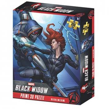 Puzzle Lenticular Prime 3D Marvel Black Widow y Taskmaster 200 Piezas