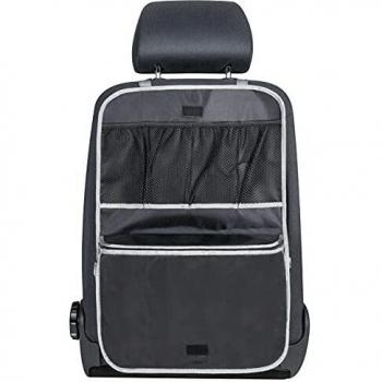 Organizador de Asiento para Coche WALSER 30099 con Coolerbag y Compartimentos Múltiples