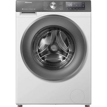 Lavadora Carga Frontal Hisense WF3S9043BW7 9 kg 1400 rpm Clase A Blanca con Vapor y 16 Programas