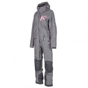 Klim Ripsa Vapor Mono de moto de nieve de una pieza - Asfalto/Rosa