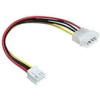 Delock Power Cable Molex 4-Pin Male to Floppy 3.5 Female Adapter