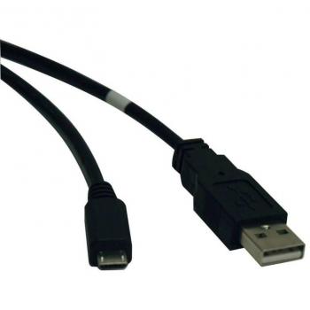 Tripp Lite USB 2.0 Hi-Speed A to Micro-B Cable (M/M), 1.83 m (6-ft.) - High-Speed Data Transfer, Durable Design