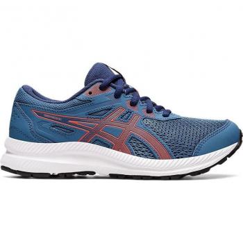 Zapatillas Asics Contend 8 Grade Azul Infantil