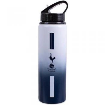 Botella de agua de aluminio Tottenham Hotspur FC Fade Negra/Blanca Talla Única