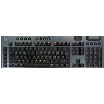 Teclado Gaming Logitech G915 X LIGHTSPEED - Inalámbrico 2.4 GHz y Bluetooth, Retroiluminado, QWERTY Italiano, Switch GL Táctil