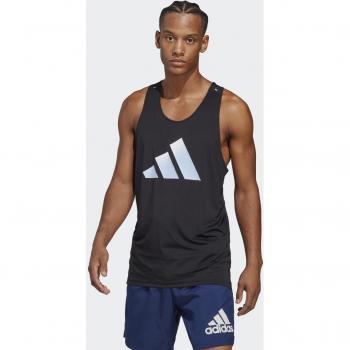 Camiseta de hombre Run Icons 3 Bar Logo adidas