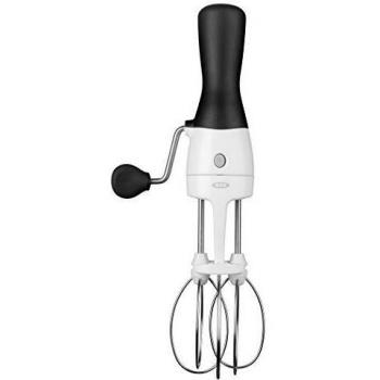 OXO Good Grips - Batidora manual para batir huevos de limpieza fácil