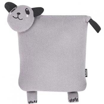 Conjunto de 2 Cojines Infantiles Panda en Algodón Suave Color Gris