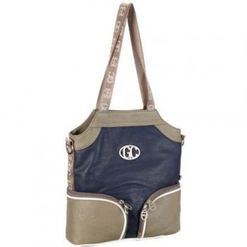 Poodlebags GERMAN COUTURE - classical cruise - Kiel - blue 3GC0312KIELB - Bolsa al hombro para mujer, color azul, talla 30 x 9 x 33 cm