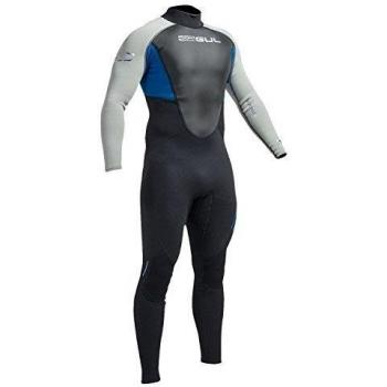 2016 Gul Response 3/2mm Flatlock Wetsuit Black/Grey RE1321 Wetsuit Sizes - Medium Tall