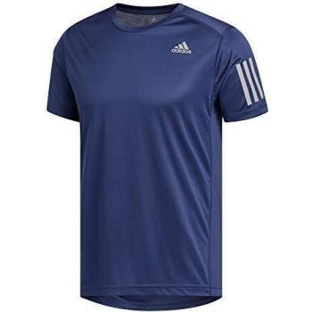 adidas Own The Run tee Camiseta de Manga Corta, Hombre, Tech Indigo, XL