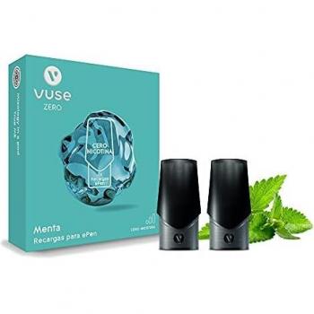 VUSE ePen Recargas de Menta X2 para Vaper ePen | Sin Nicotina