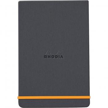Webnotepad A5 - Rhodia 194373C - Líneas horizontalesTitanio