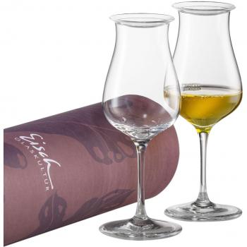 Set de 2 Vasos de Whisky EISCH Jeunesse con Tapa Aromática - Cristal Sin Plomo, 160 ml