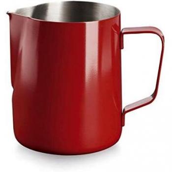 Lacor 58252 Lechera en Acero Inoxidable 18/10, Rojo