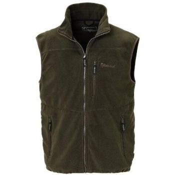 Pinewood Pirsch Fleece Vest for Men - Hunting Green, Size S