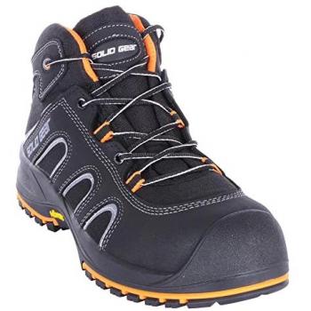 Bota de Seguridad S3 Solid Gear Falcon T.41 Negra-Gris