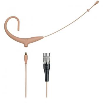 Audio-Technica BP892xcW-TH MicroSet Headset Microphone, cW Connector for Body-Pack Transmitter, Beige
