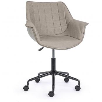 Silla de oficina tortora Joshua 53x60x82 cm