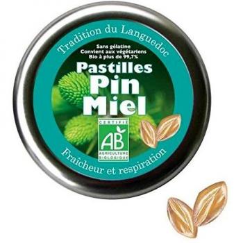 Caramelos de pino de miel 45 g - Aromandise