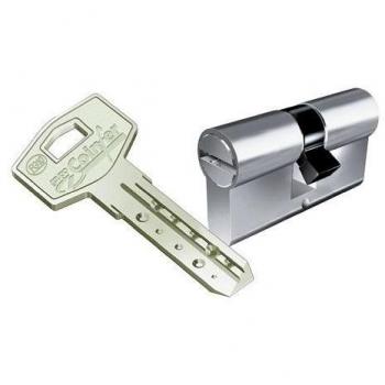 CILINDRO DE SEGURIDAD FG3050N COINFER - Cilindro de seguridad de alta seguridad, sistema de llave patentada, 5 pines, certificado por la normativa europea EN 1303, resistencia al taladro